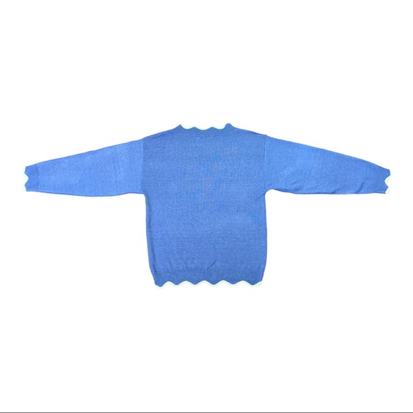 Misslook Swirl Crewneck Pullover Sweater with Stretch Medium - Picture 4 of 4